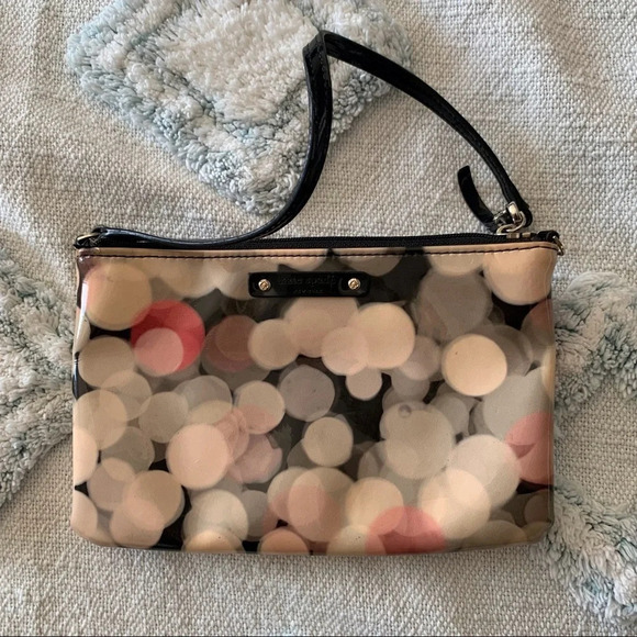 Kate Spade Plastic Printed Wristlet - Picture 1 of 6